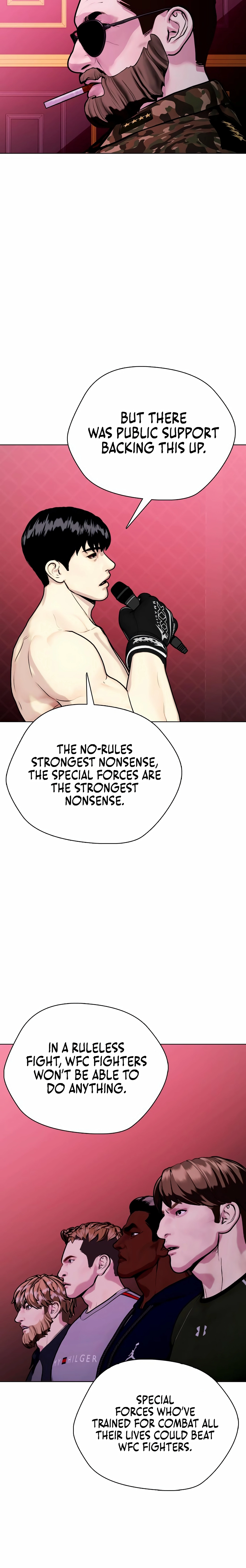 Read The Outcast is a Fighter chapter 152 image 25 on Lezhin
