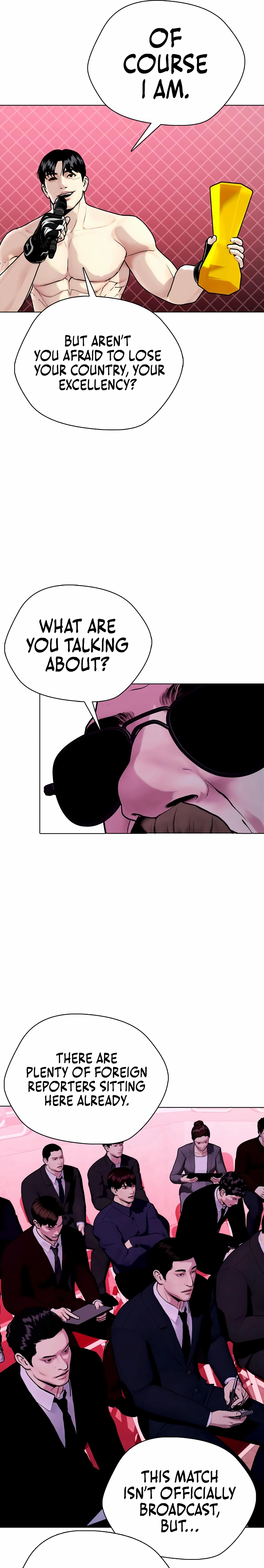Read The Outcast is a Fighter chapter 152 image 32 on Lezhin