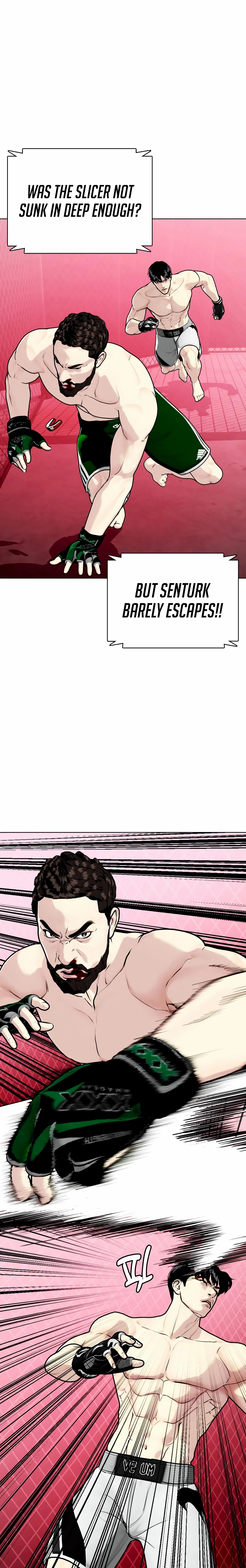 Read The Outcast is a Fighter chapter 152 image 4 on Lezhin