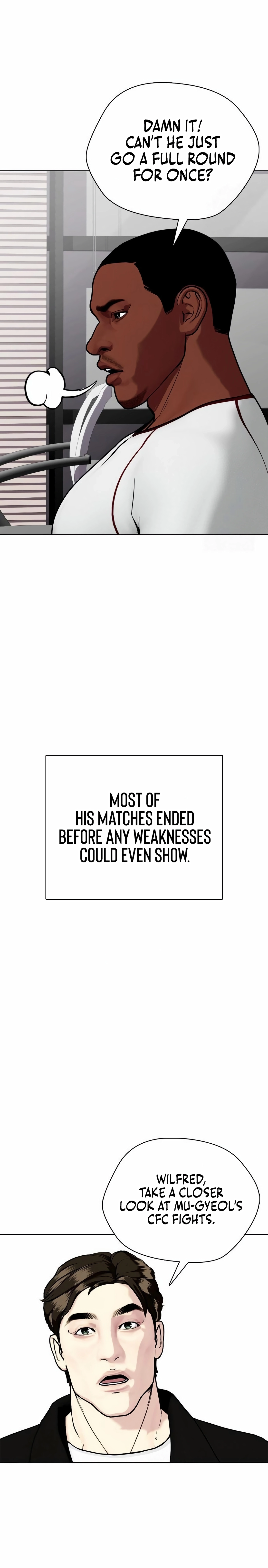 Read The Outcast is a Fighter chapter 153 image 32 on Lezhin