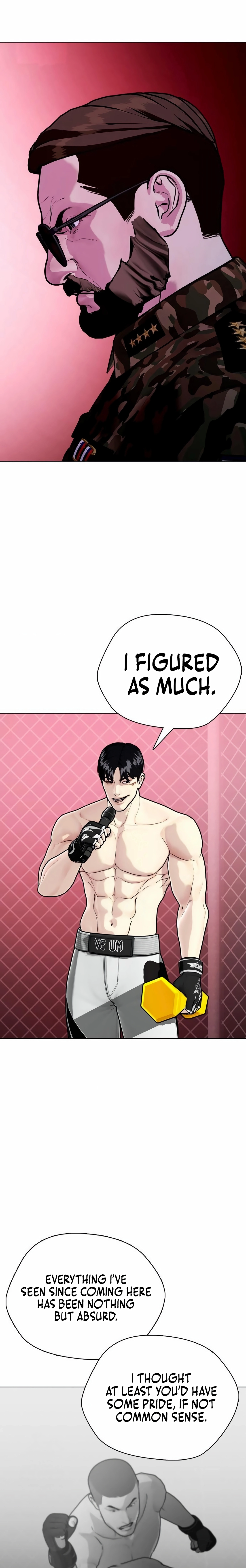 Read The Outcast is a Fighter chapter 153 image 4 on Lezhin