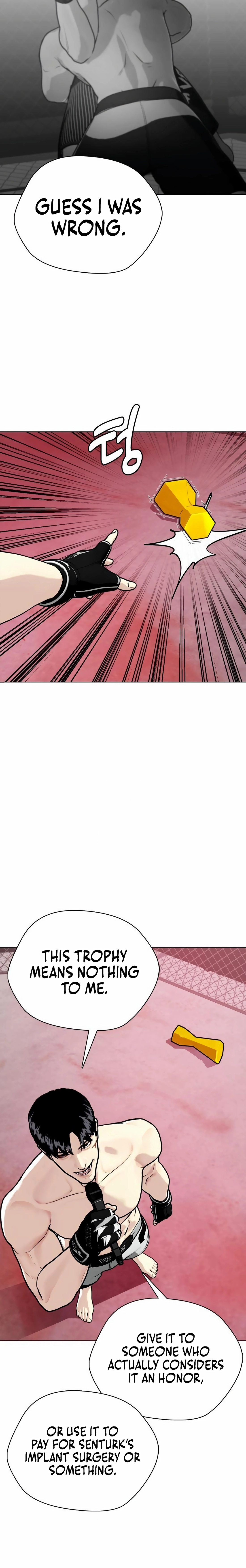 Read The Outcast is a Fighter chapter 153 image 5 on Lezhin