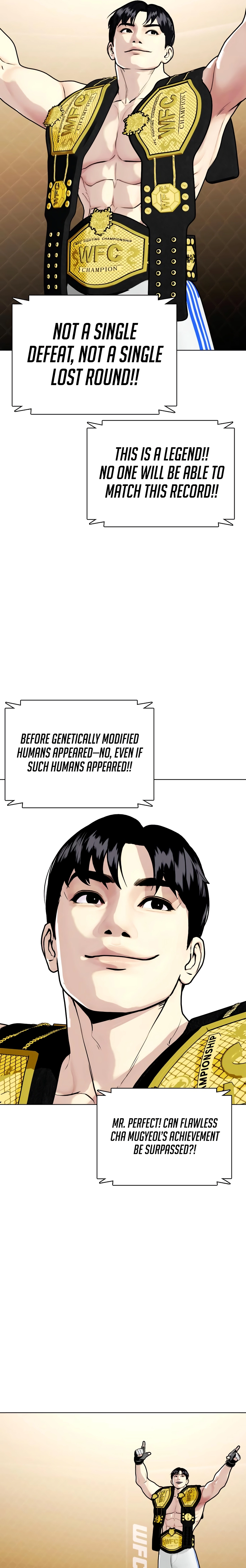Read The Outcast is a Fighter chapter 154 image 10 on Lezhin