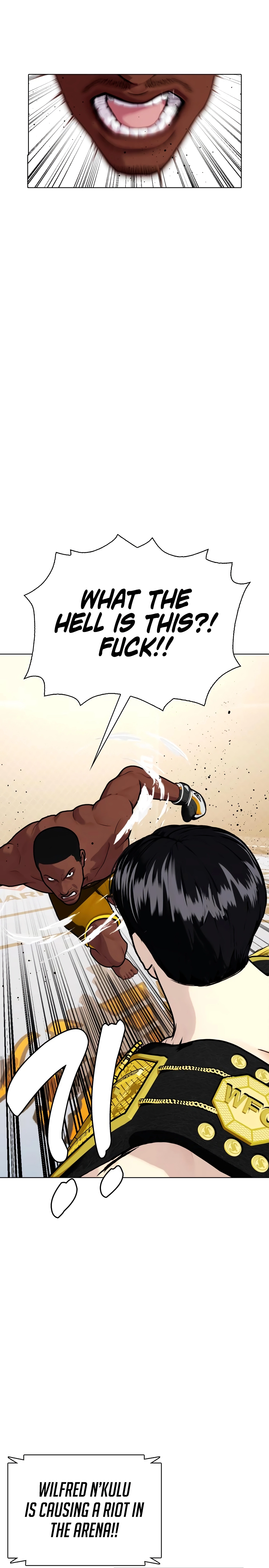 Read The Outcast is a Fighter chapter 154 image 12 on Lezhin
