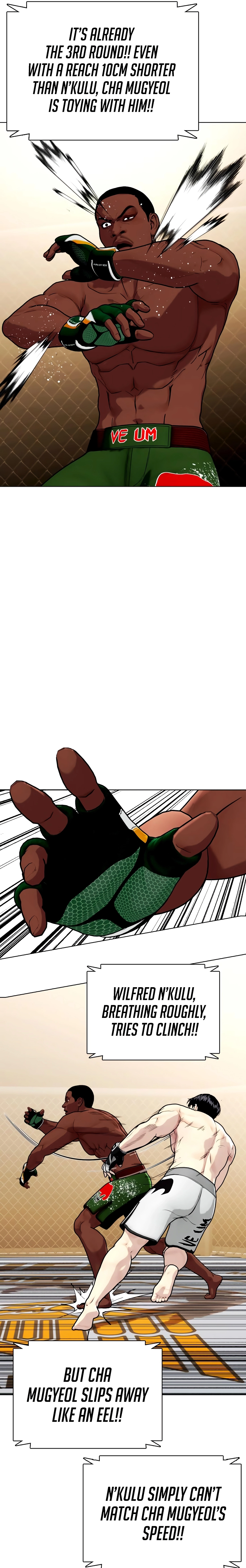 Read The Outcast is a Fighter chapter 154 image 18 on Lezhin