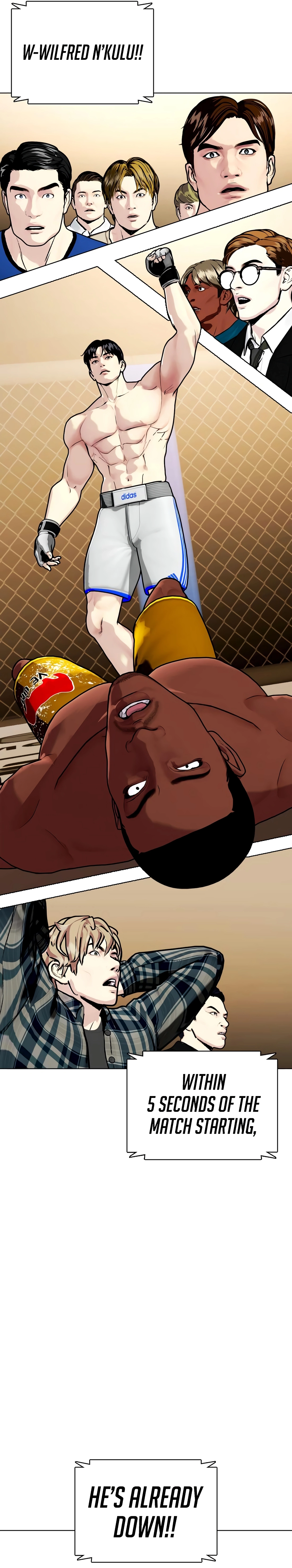 Read The Outcast is a Fighter chapter 154 image 2 on Lezhin