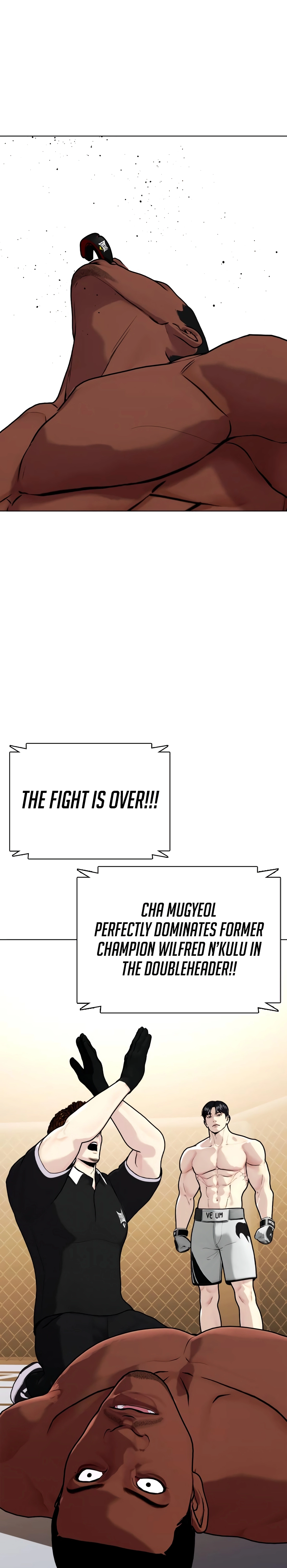 Read The Outcast is a Fighter chapter 154 image 20 on Lezhin