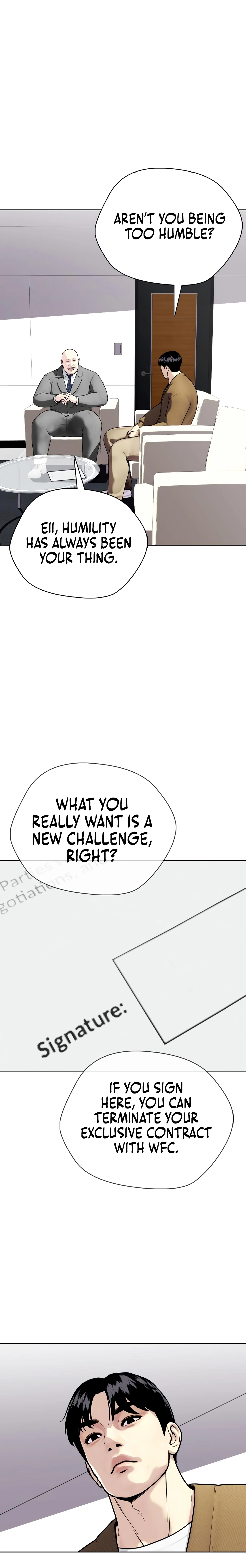 Read The Outcast is a Fighter chapter 154 image 28 on Lezhin