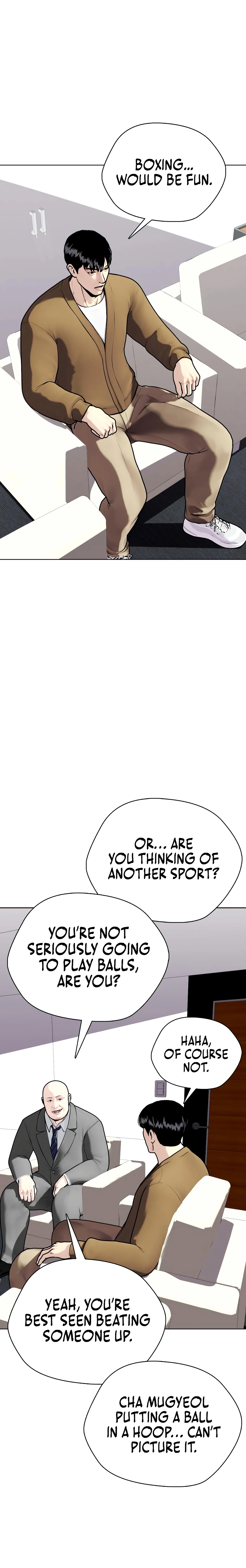 Read The Outcast is a Fighter chapter 154 image 30 on Lezhin