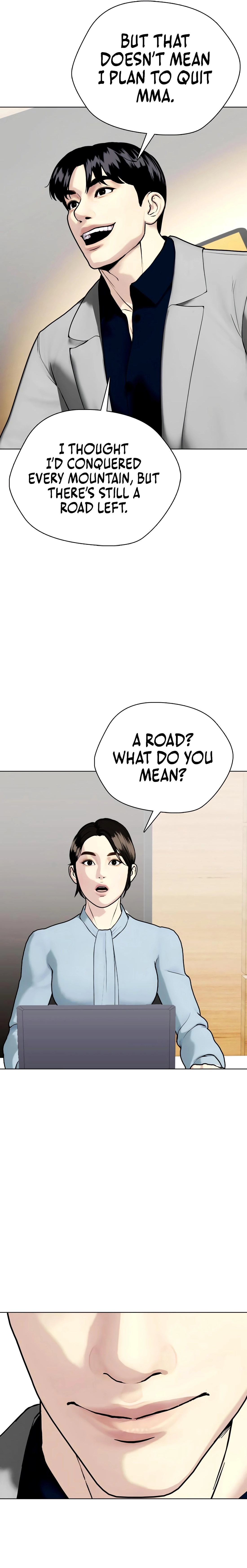 Read The Outcast is a Fighter chapter 154 image 40 on Lezhin