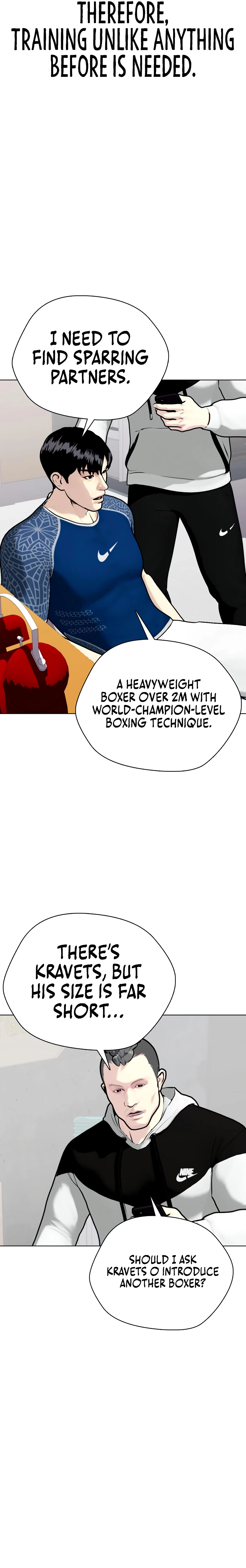 Read The Outcast is a Fighter chapter 154 image 46 on Lezhin