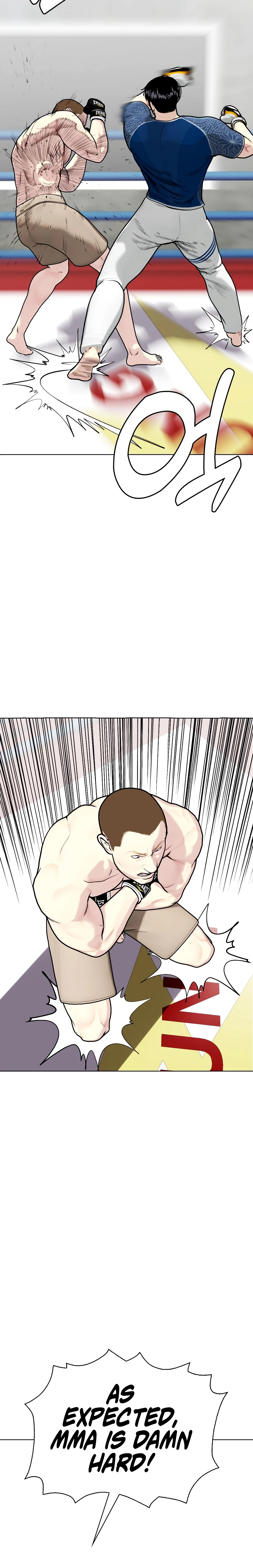 Read The Outcast is a Fighter chapter 154 image 5 on Lezhin