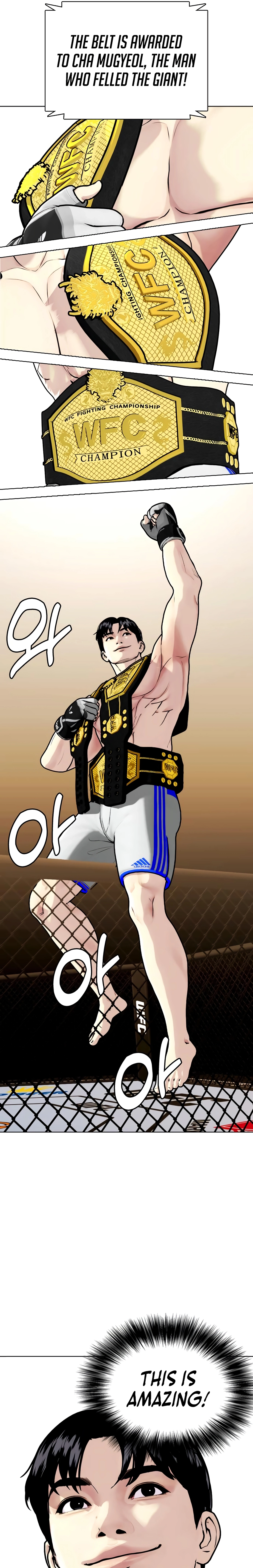 Read The Outcast is a Fighter chapter 154 image 8 on Lezhin