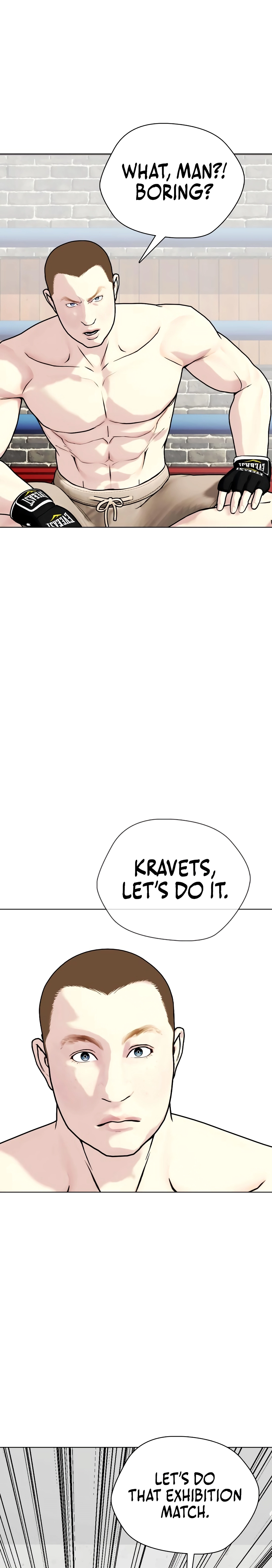 Read The Outcast is a Fighter chapter 155 image 10 on Lezhin
