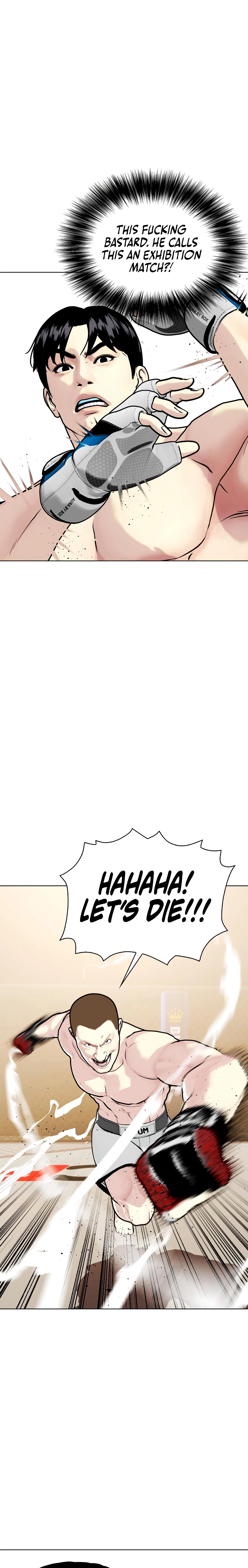 Read The Outcast is a Fighter chapter 155 image 20 on Lezhin