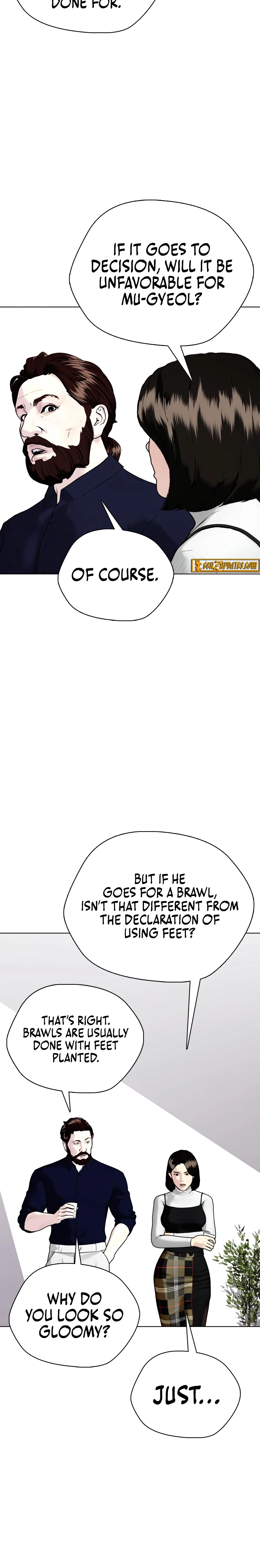 Read The Outcast is a Fighter chapter 156 image 33 on Lezhin