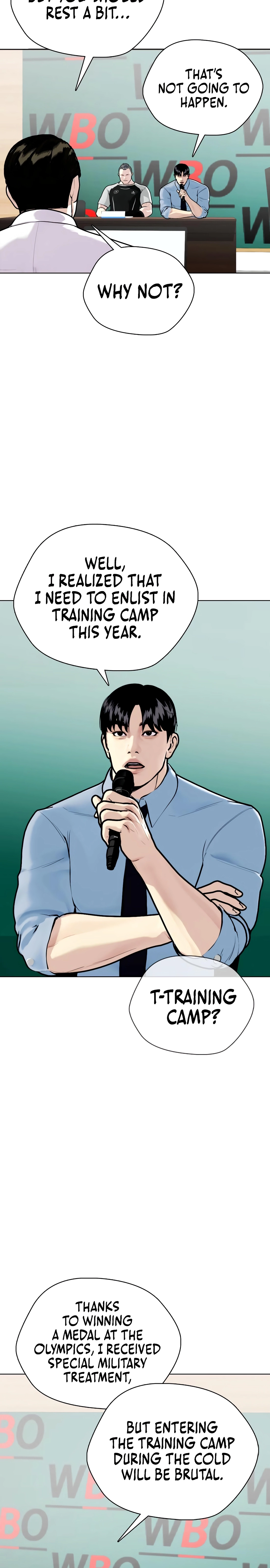 Read The Outcast is a Fighter chapter 157 image 33 on Lezhin