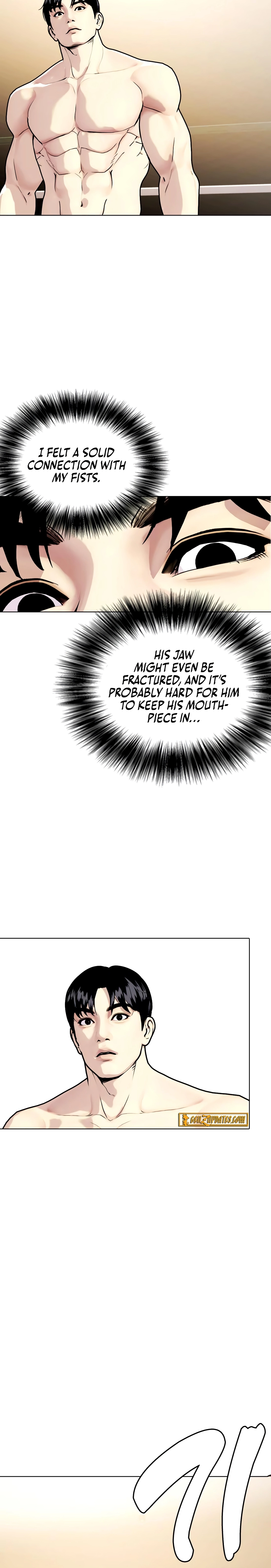 Read The Outcast is a Fighter chapter 157 image 9 on Lezhin