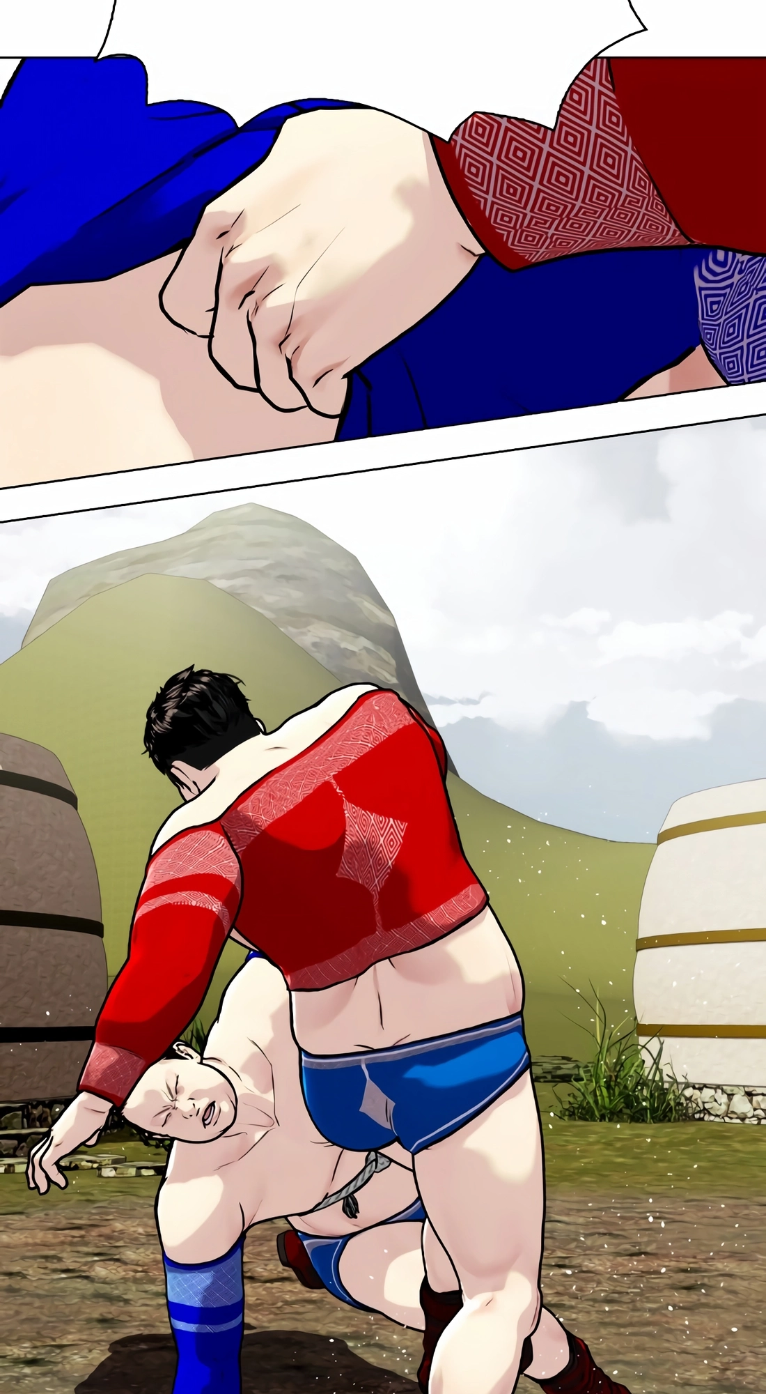 Read The Outcast is a Fighter chapter 159 image 49 on Lezhin