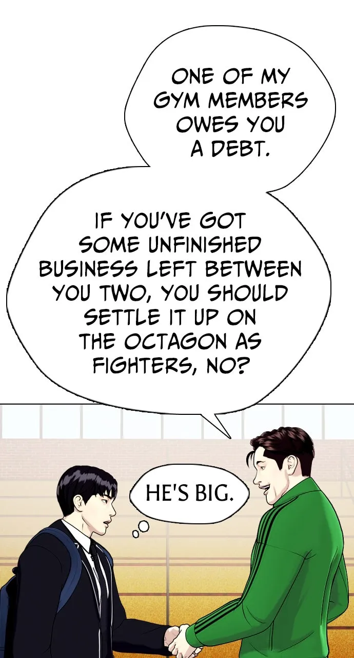 Read The Outcast is a Fighter chapter 18 image 4 on Lezhin