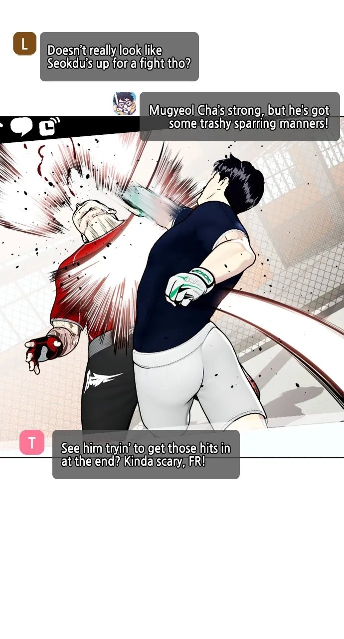 Read The Outcast is a Fighter chapter 19 image 5 on Lezhin
