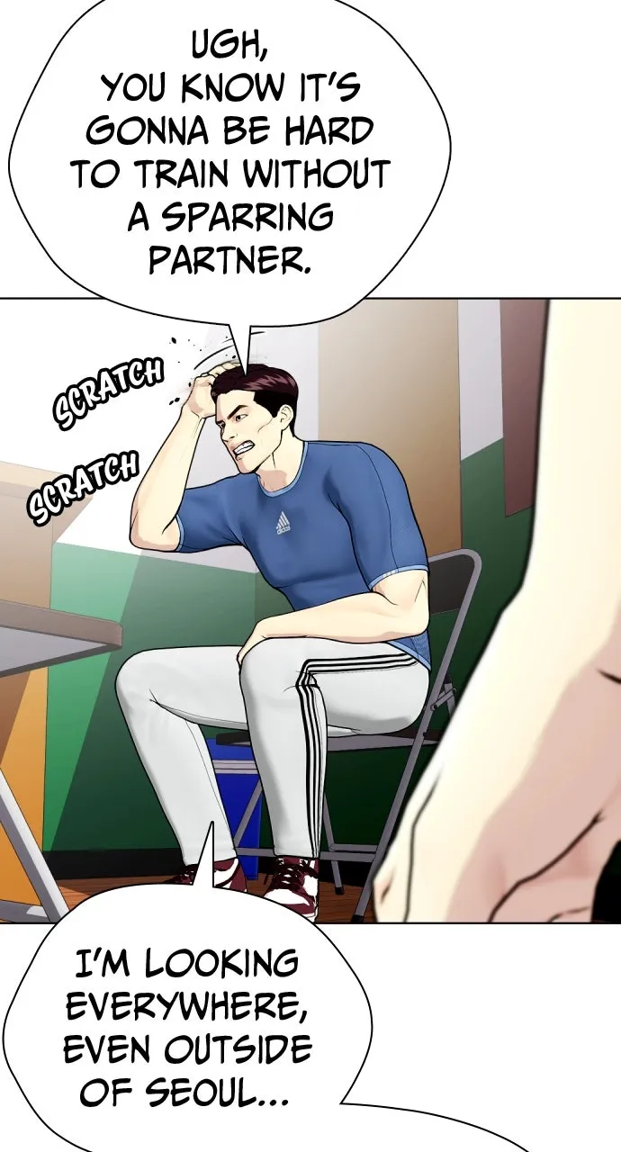 Read The Outcast is a Fighter chapter 28 image 8 on Lezhin