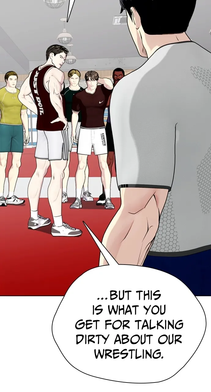 Read The Outcast is a Fighter chapter 62 image 8 on Lezhin