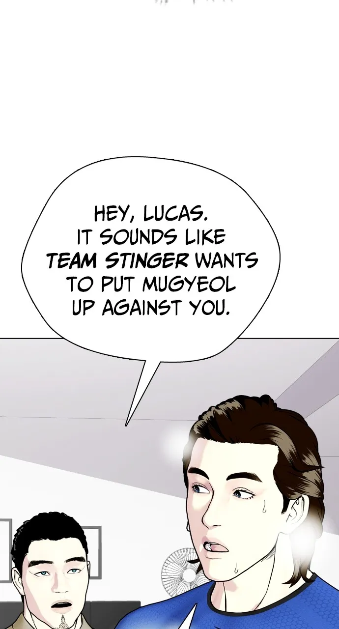 Read The Outcast is a Fighter chapter 64 image 34 on Lezhin