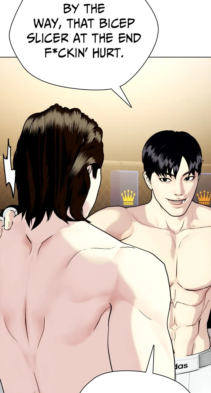 Read The Outcast is a Fighter chapter 68 image 25 on Lezhin