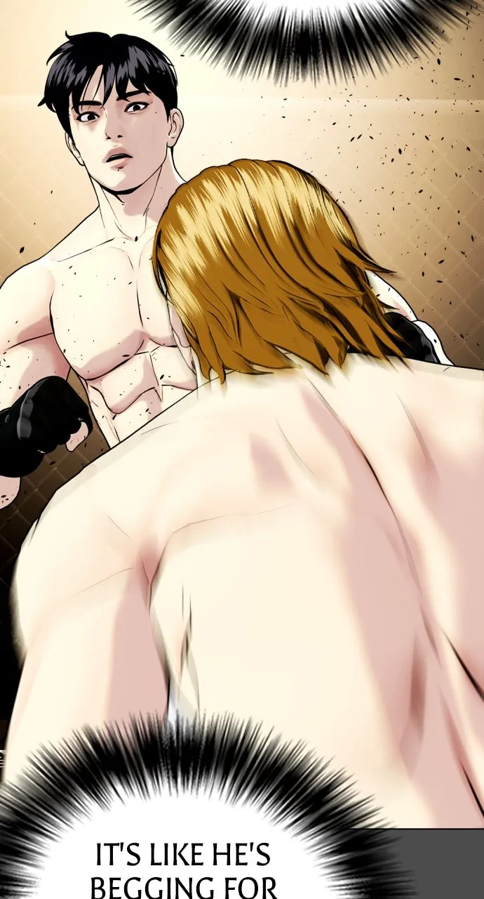 Read The Outcast is a Fighter chapter 74 image 24 on Lezhin