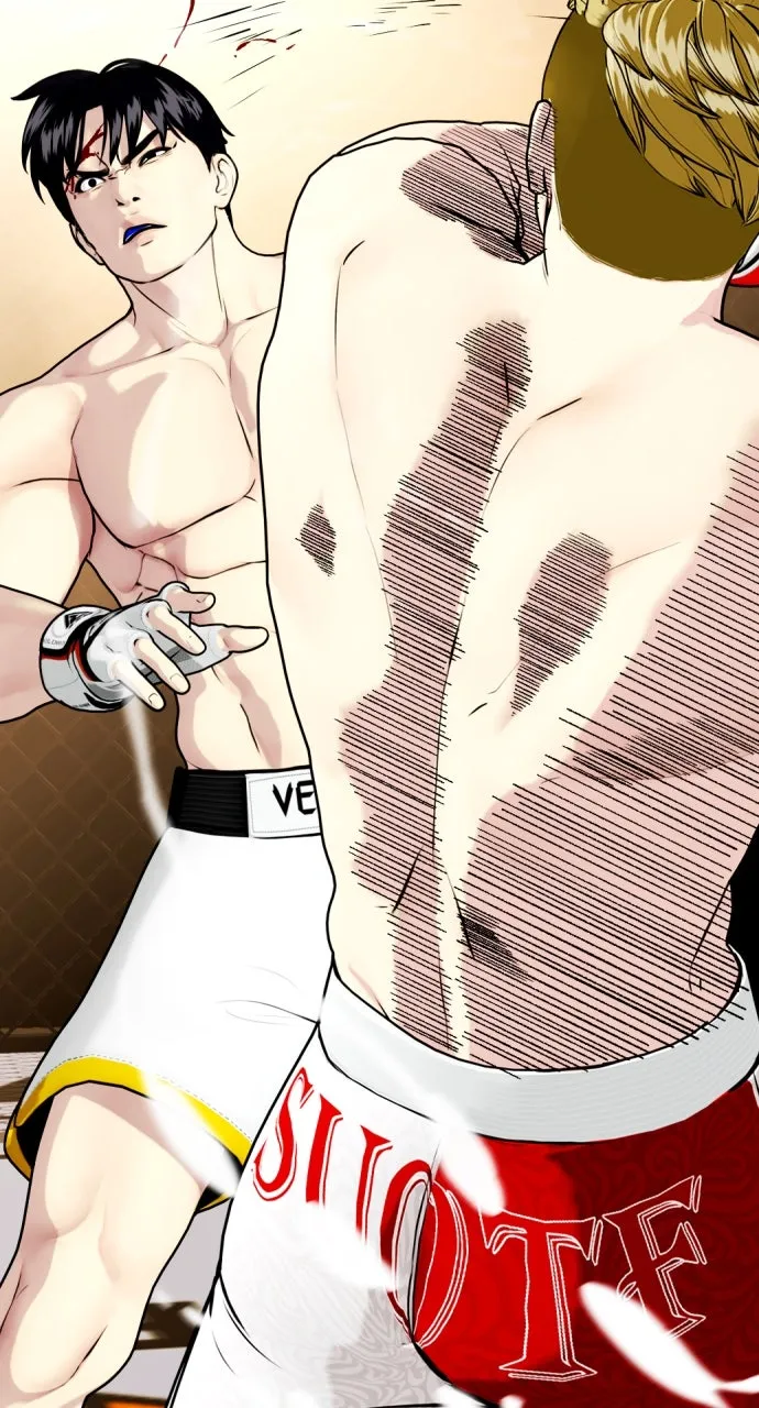 Read The Outcast is a Fighter chapter 82 image 9 on Lezhin