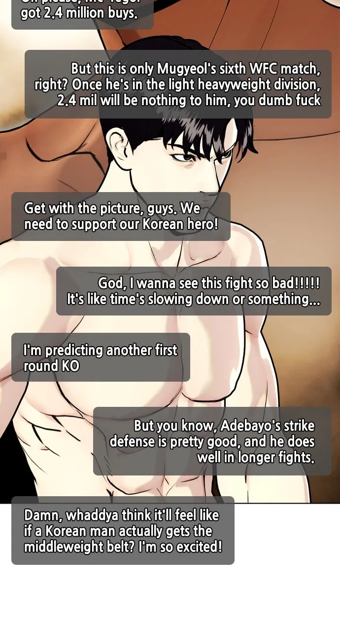 Read The Outcast is a Fighter chapter 92 image 1 on Lezhin
