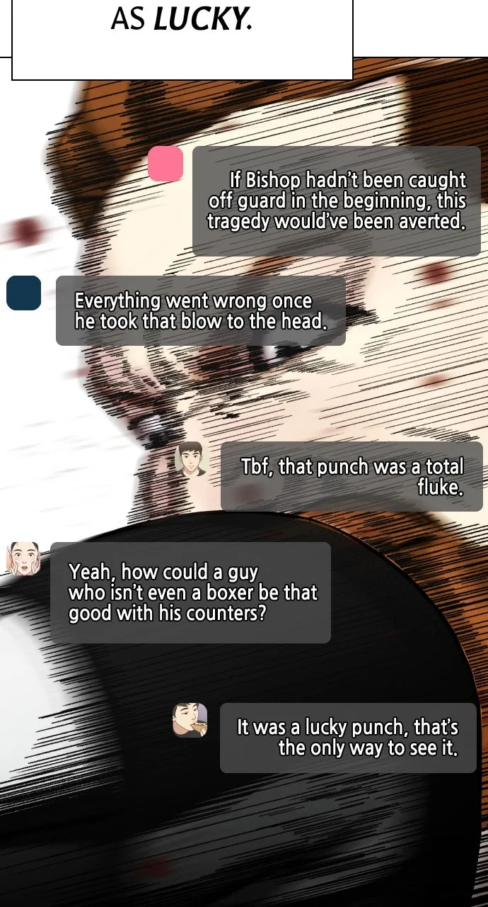 Read The Outcast is a Fighter chapter 99 image 72 on Lezhin