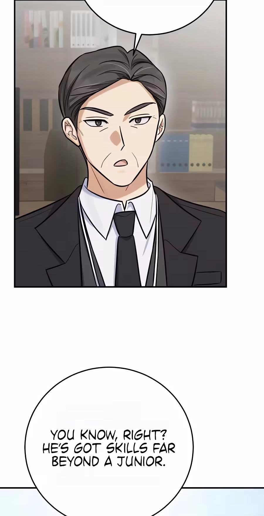 Read The Overly Competent Junior Employee chapter 27 image 4 on Lezhin