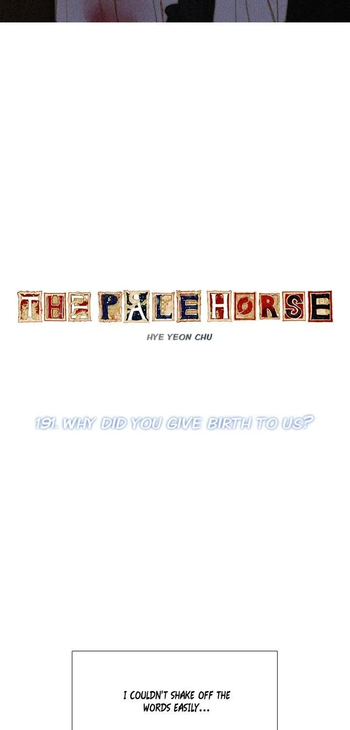 Read The Pale Horse chapter 191 image 1 on Lezhin