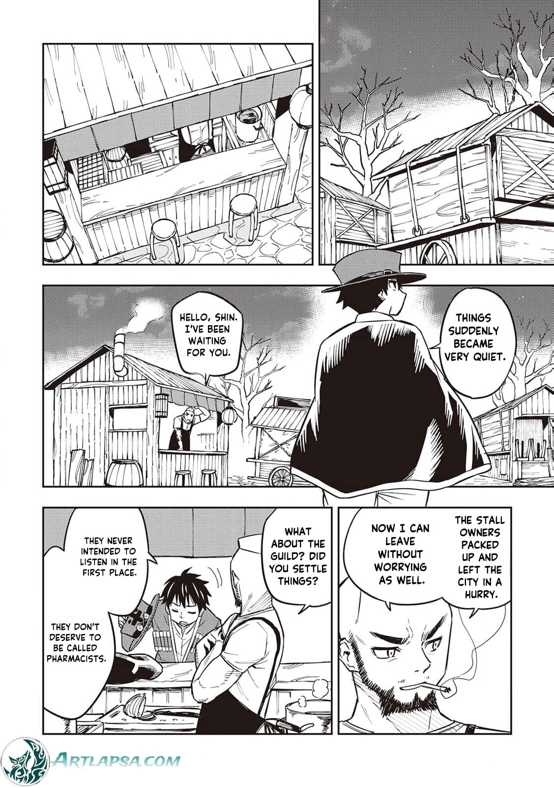 Read The Pilgrim Apothecary chapter 10 image 34 on Lezhin