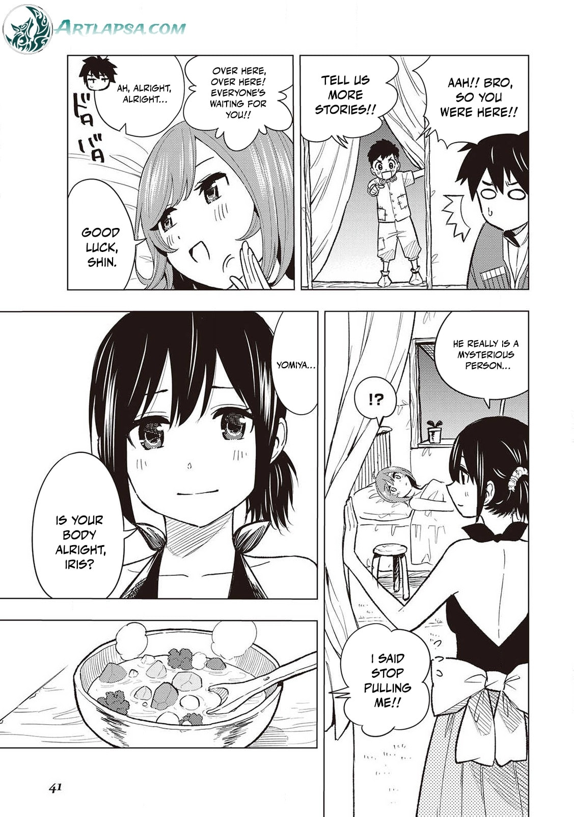 Read The Pilgrim Apothecary chapter 5 image 42 on Lezhin