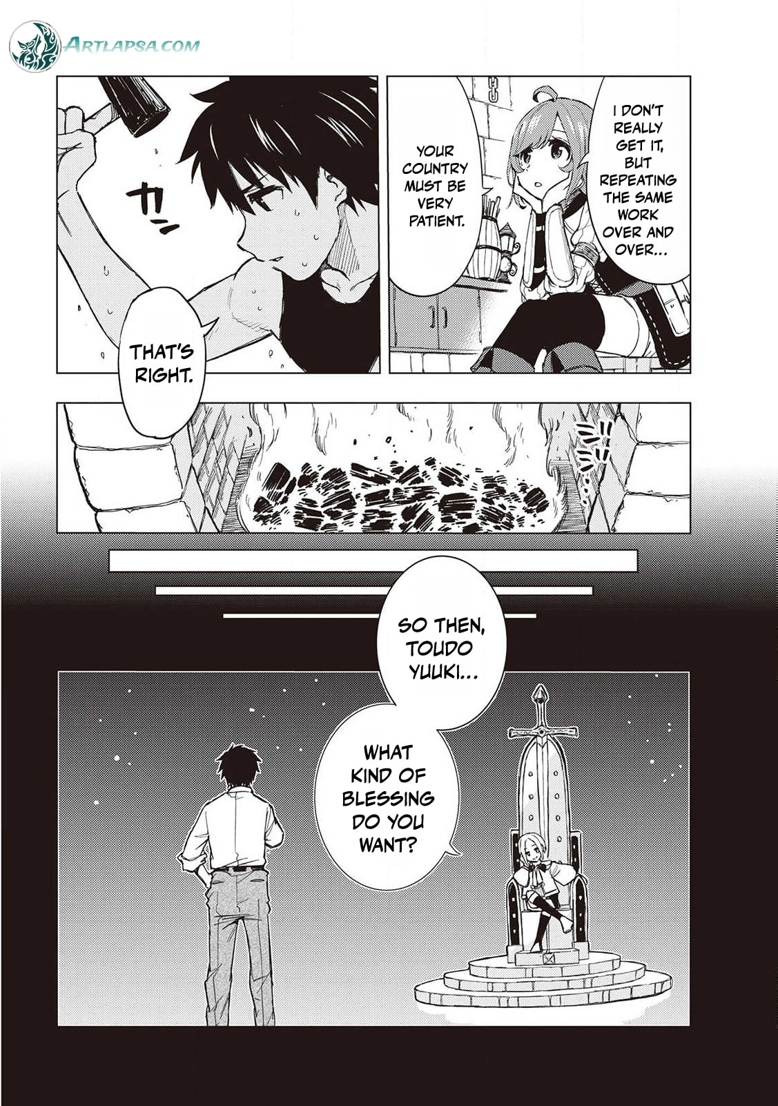 Read The Pilgrim Apothecary chapter 6 image 6 on Lezhin