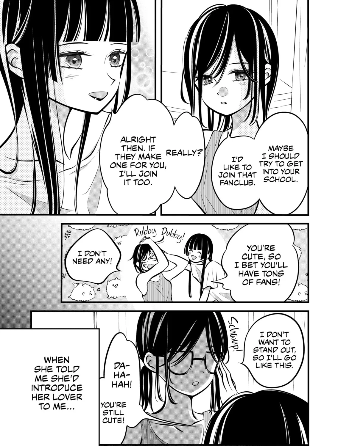 The plain girl sitting next to me Chapter 50 page 3 - 