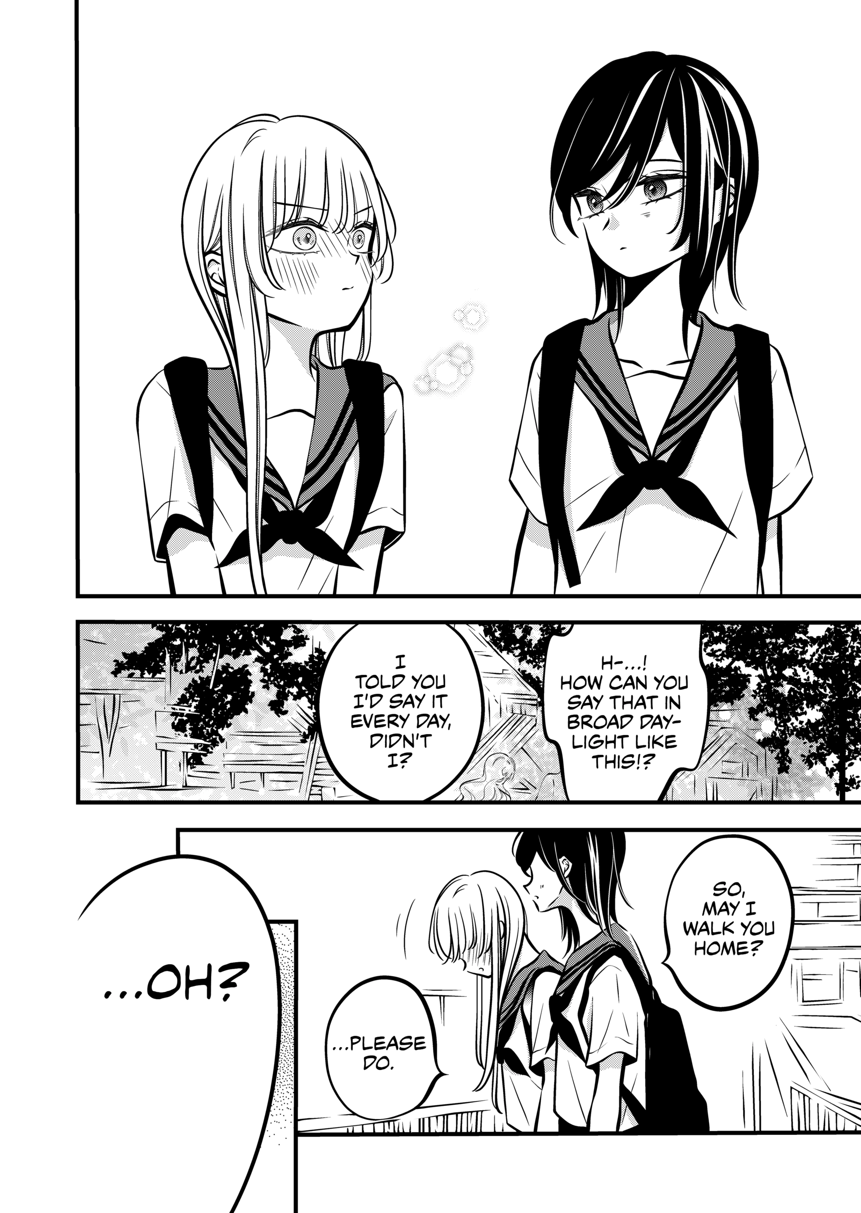 The plain girl sitting next to me Chapter 67 page 2 - 