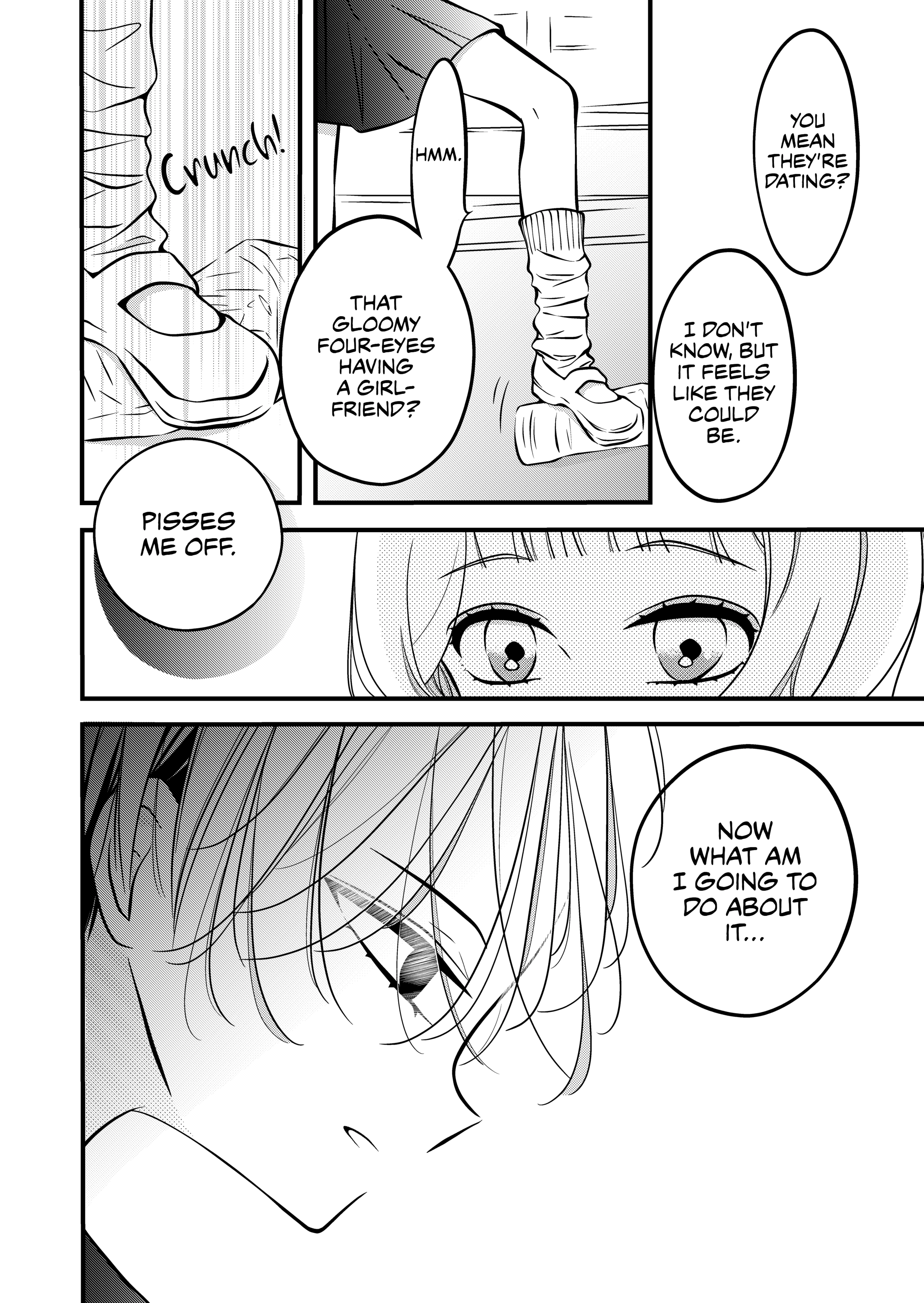 The plain girl sitting next to me Chapter 74 page 4 - 
