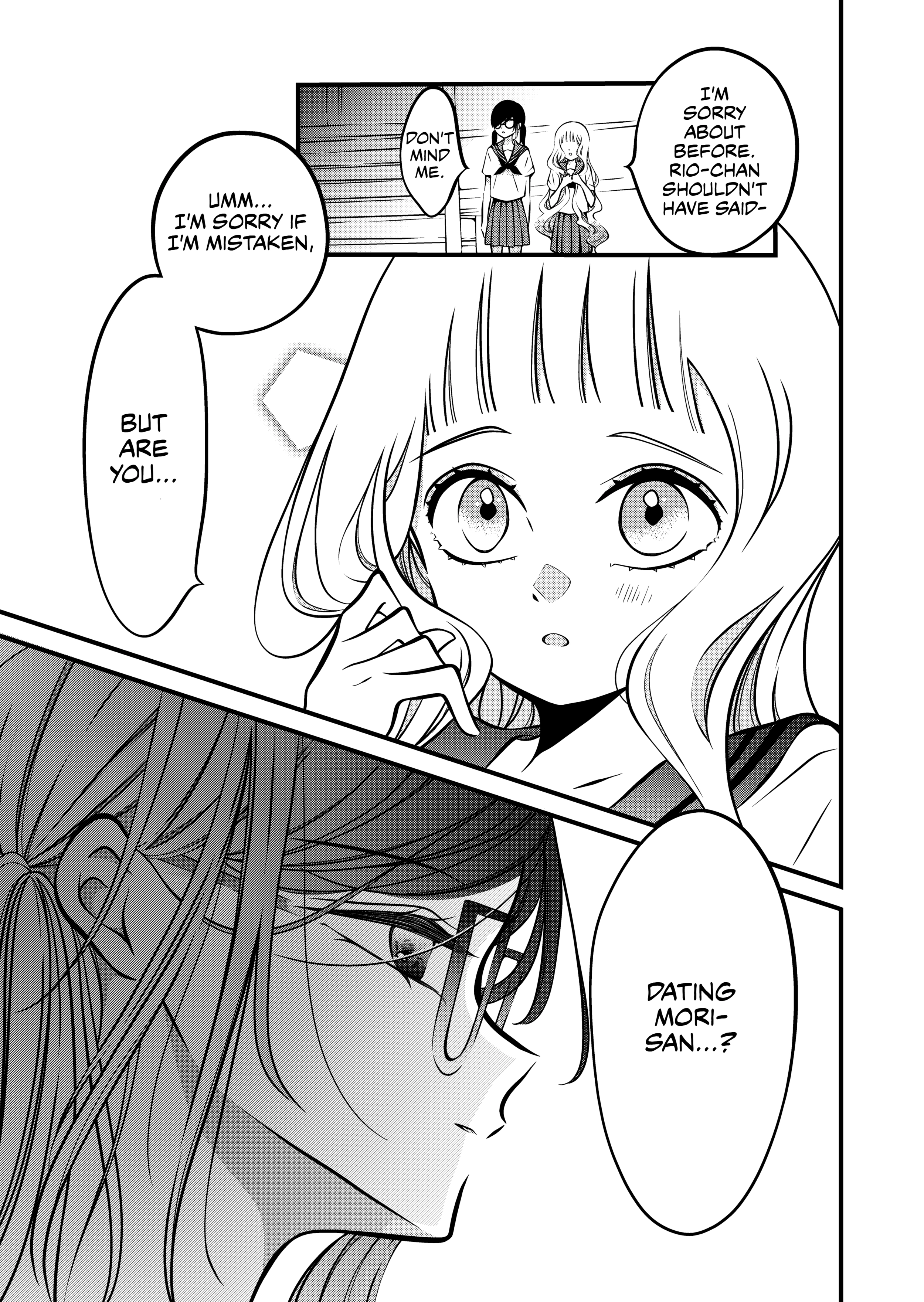 The plain girl sitting next to me Chapter 75 page 4 - 