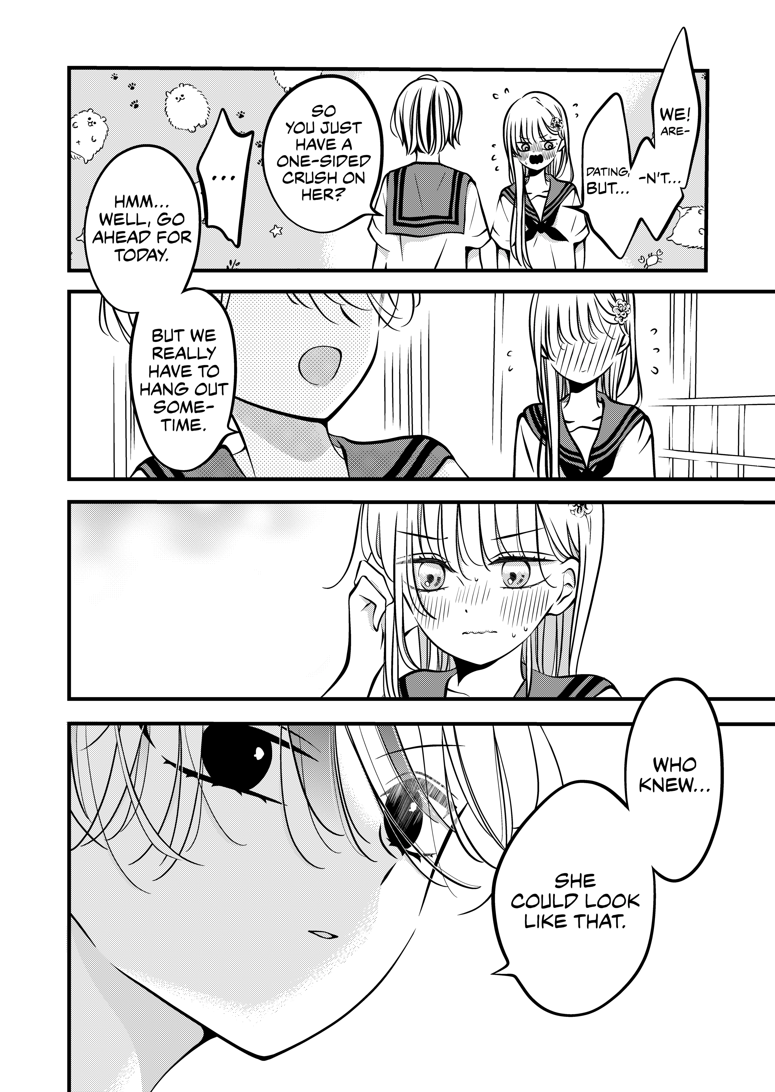 The plain girl sitting next to me Chapter 77 page 3 - 