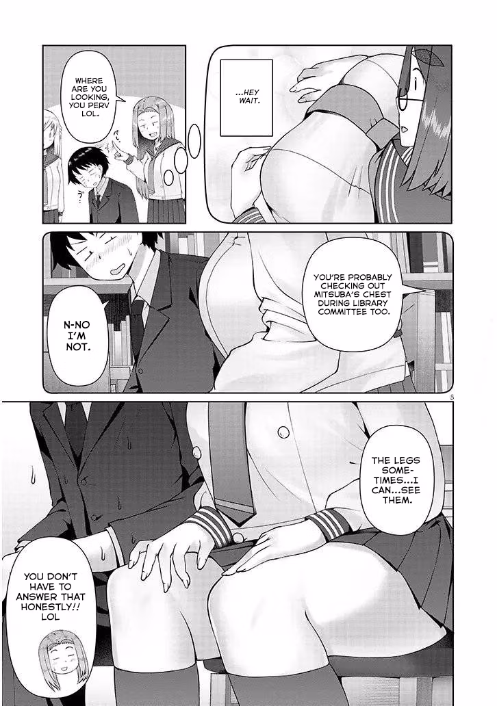 Read The Plain Mitsuba-san Is Tempting Me chapter 13 image 5 on Lezhin