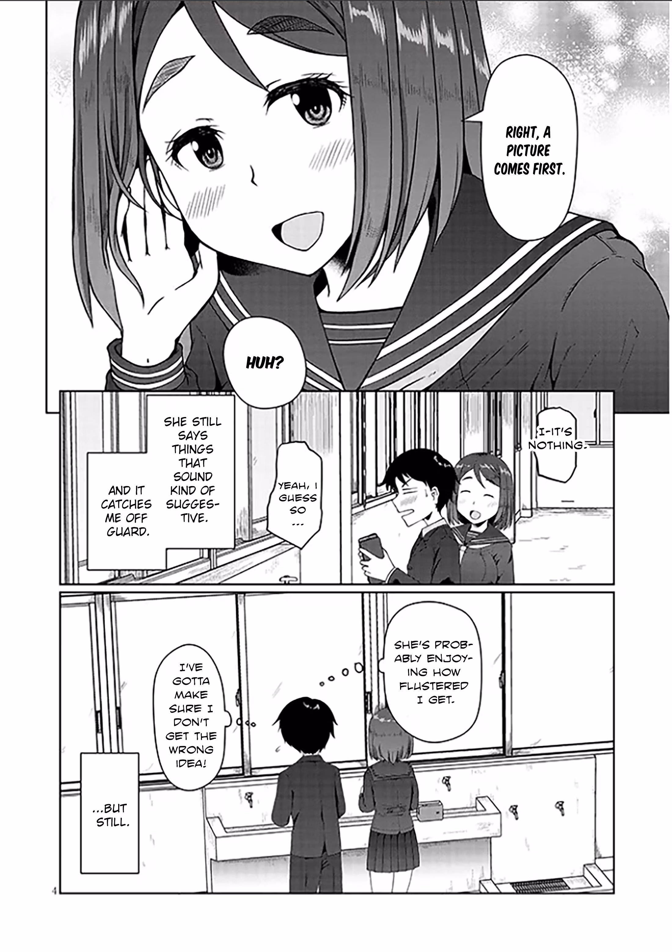 Read The Plain Mitsuba-san Is Tempting Me chapter 2 image 3 on Lezhin
