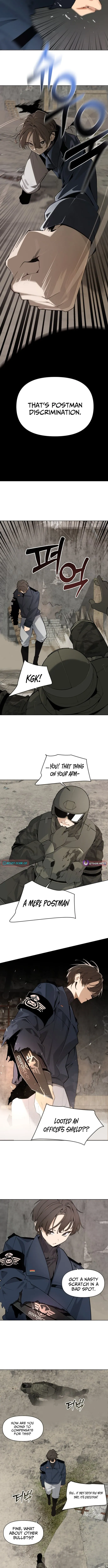 Read The Postman Walking Through the Apocalypse chapter 1 image 14 on Lezhin