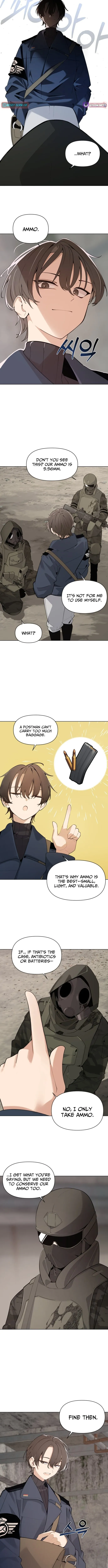 Read The Postman Walking Through the Apocalypse chapter 1 image 9 on Lezhin