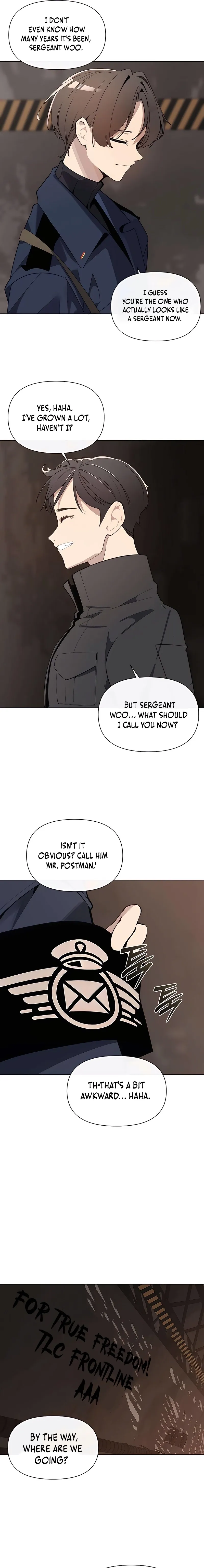Read The Postman Walking Through the Apocalypse chapter 10 image 8 on Lezhin