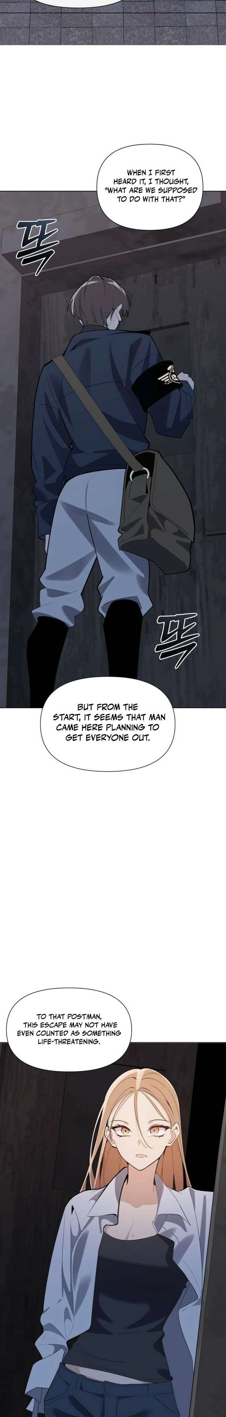 Read The Postman Walking Through the Apocalypse chapter 13 image 16 on Lezhin