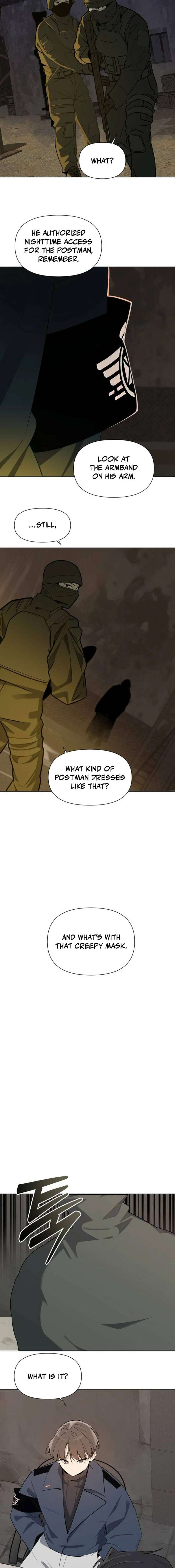 Read The Postman Walking Through the Apocalypse chapter 15 image 1 on Lezhin